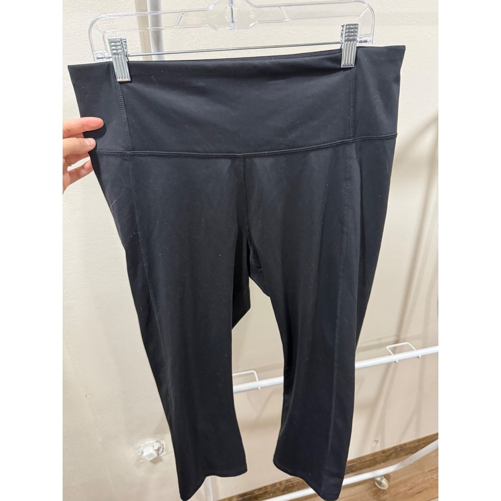 Gym Athleisure Pilates Leggings Black XXL High Rise All In Motion